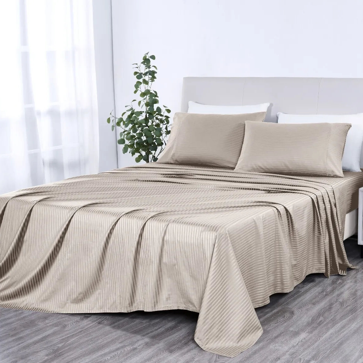 Bibb Home 1000 Thread Count Egyptian Cotton Sheet Set