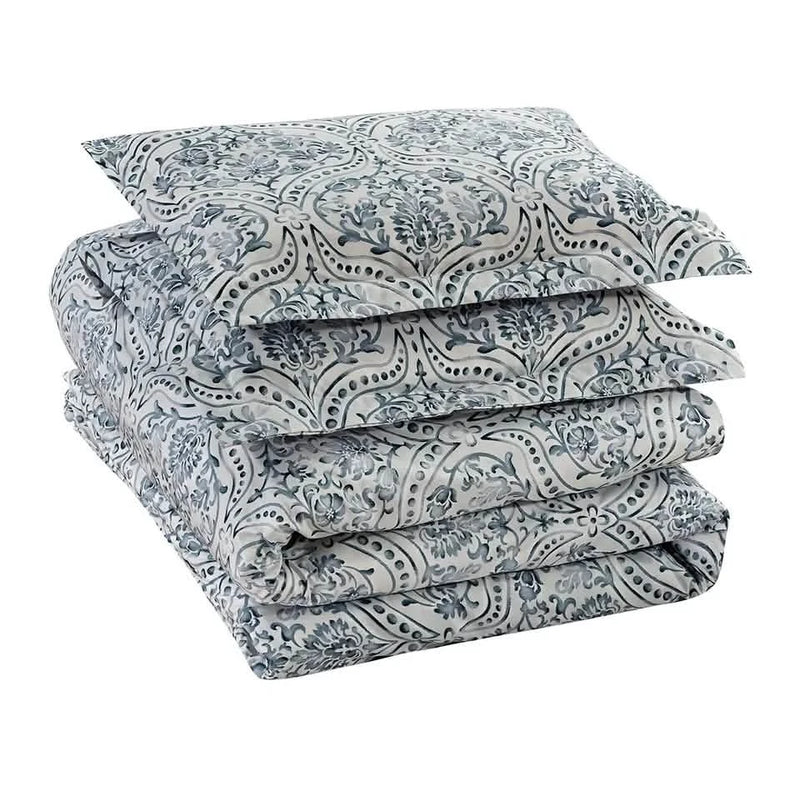 3-Piece Set: Bibb Home 1800 Series Egyptian Luxury Duvet Cover Set