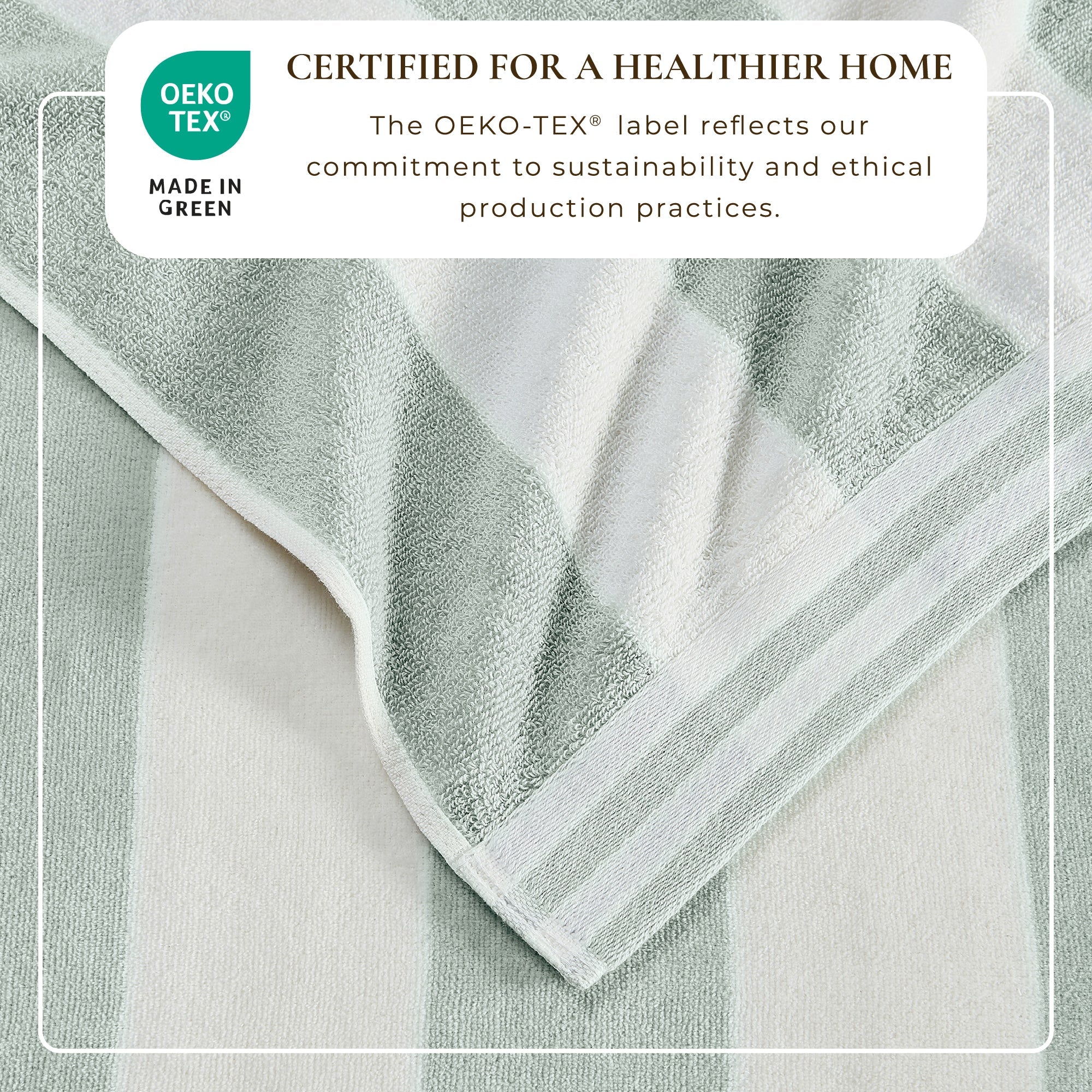 Striped Cabana Beach Towel - Edgartown Collection