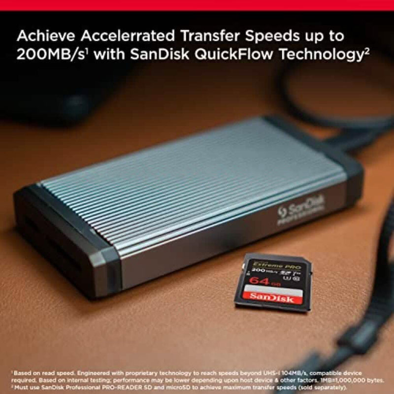 SanDisk 64GB Extreme PRO SDXC UHS-I Memory Card - C10, U3, V30, 4K UHD, SD Card - SDSDXXU-064G-GN4IN Mobile Accessories - DailySale