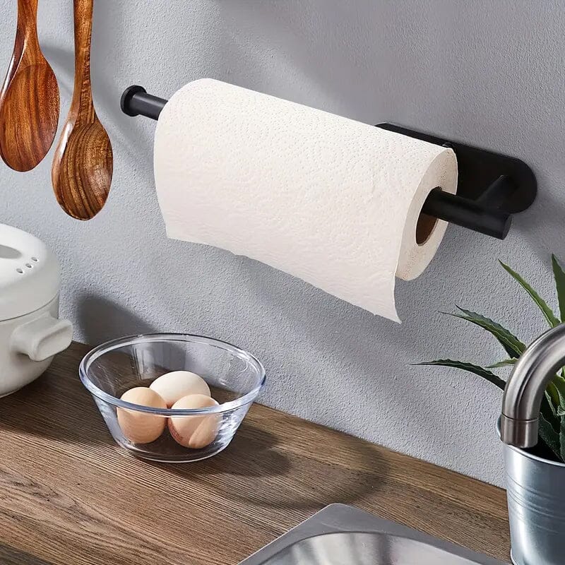 Self-Adhesive Under Cabinet Paper Towel Holder Kitchen Storage - DailySale