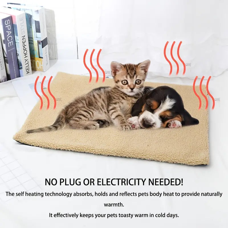 Self Heating Pet Mat Pet Supplies - DailySale