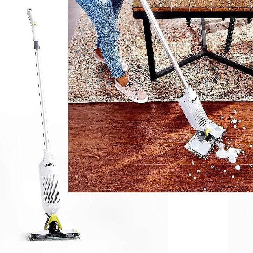 Shark QM250WH VACMOP Pro Cordless Hard Floor Vacuum Mop with Disposable Pad (White) Household Appliances - DailySale