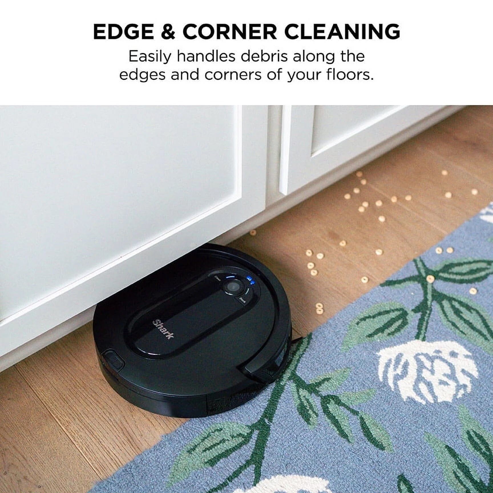 Shark RV990 EZ Robot Vacuum with Row-by-Row Cleaning and Powerful Suction (Refurbished) Household Appliances - DailySale