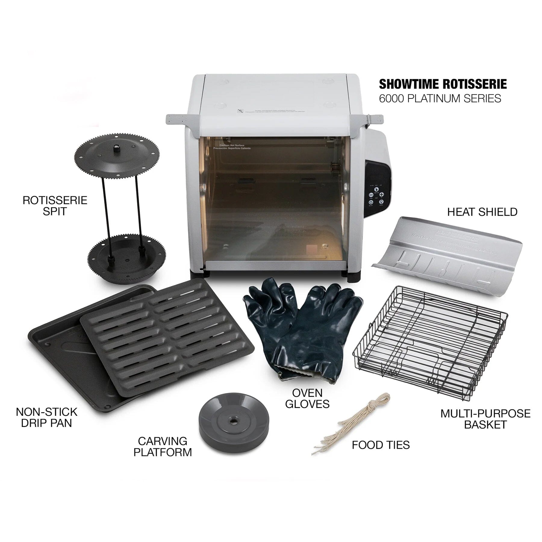 Showtime 6000 Platinum Rotisserie Oven Kitchen Appliances - DailySale