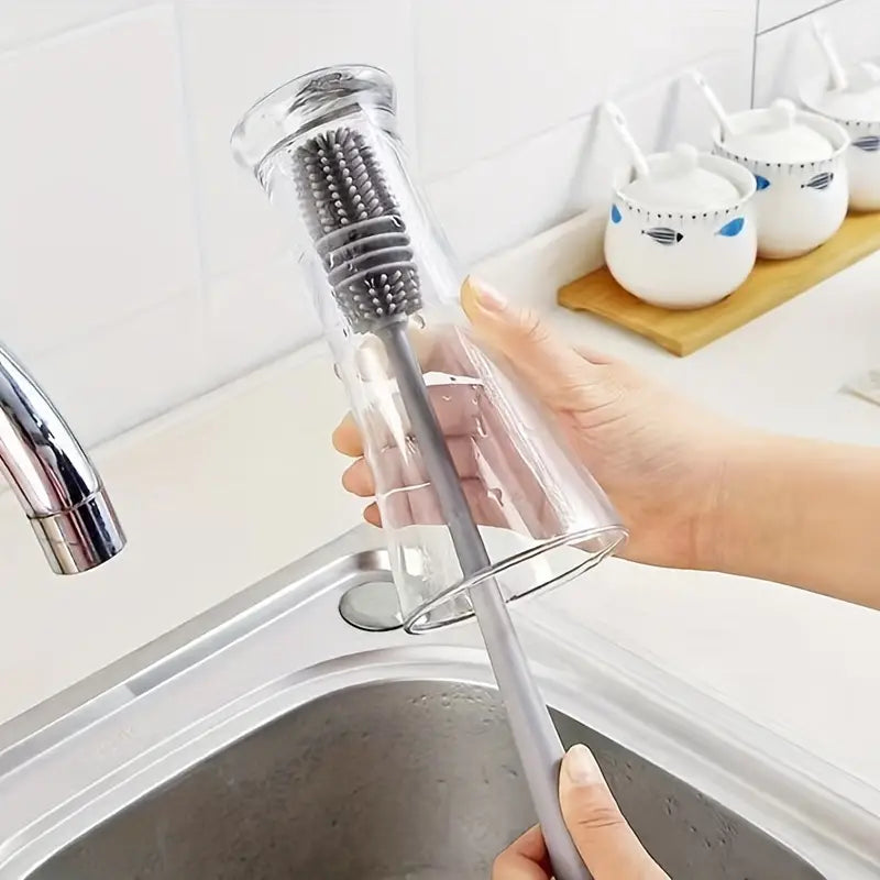 Silicone Cup Long Handle Household Brush Kitchen Tools & Gadgets - DailySale