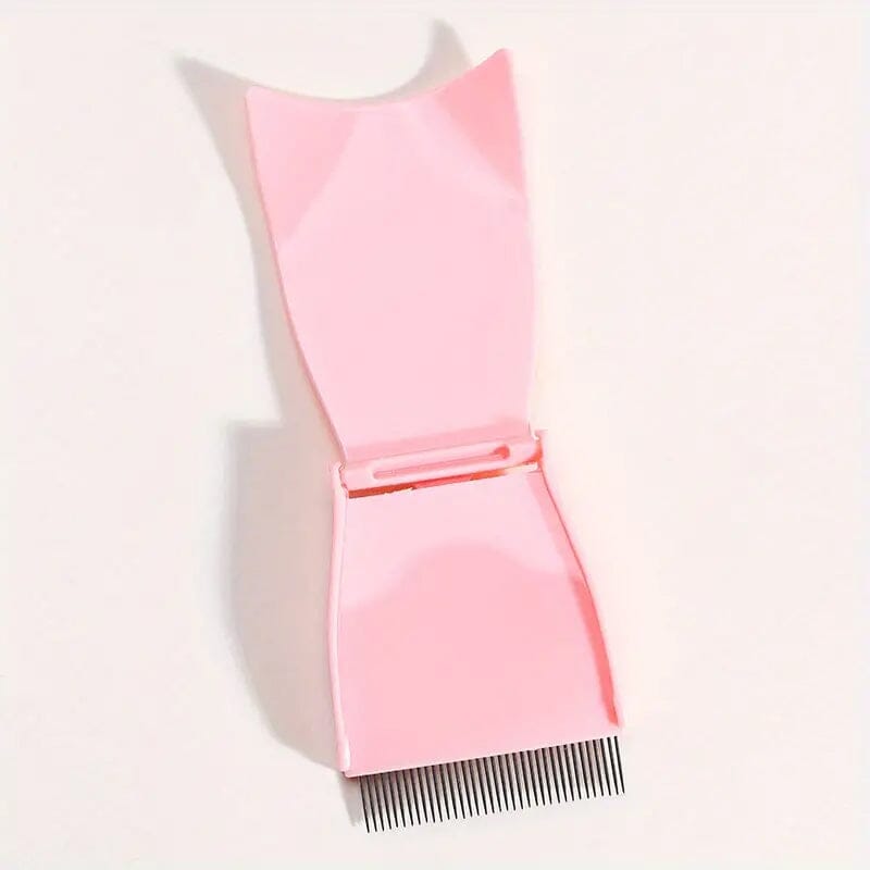 Single Foldable Steel Needle Eyelash Comb Beauty & Personal Care - DailySale