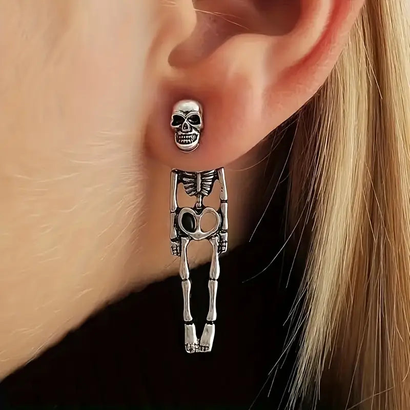 Skeleton Design Dangle Earrings Holiday Decor & Apparel - DailySale