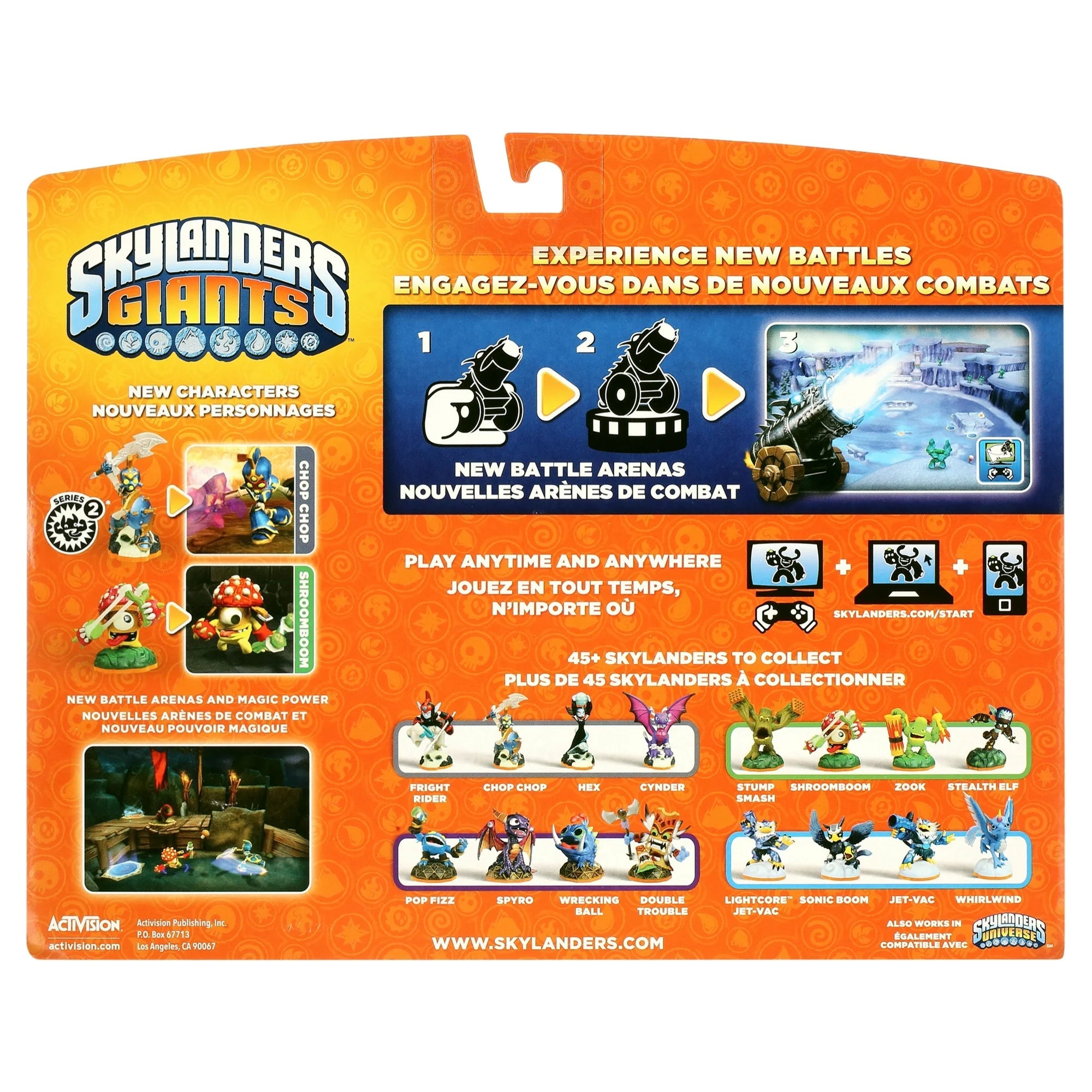 Skylanders Giants: Battle Pack #1 (Chop Chop, Dragonfire Cannon, Shroomboom - Universal) Toys & Games - DailySale