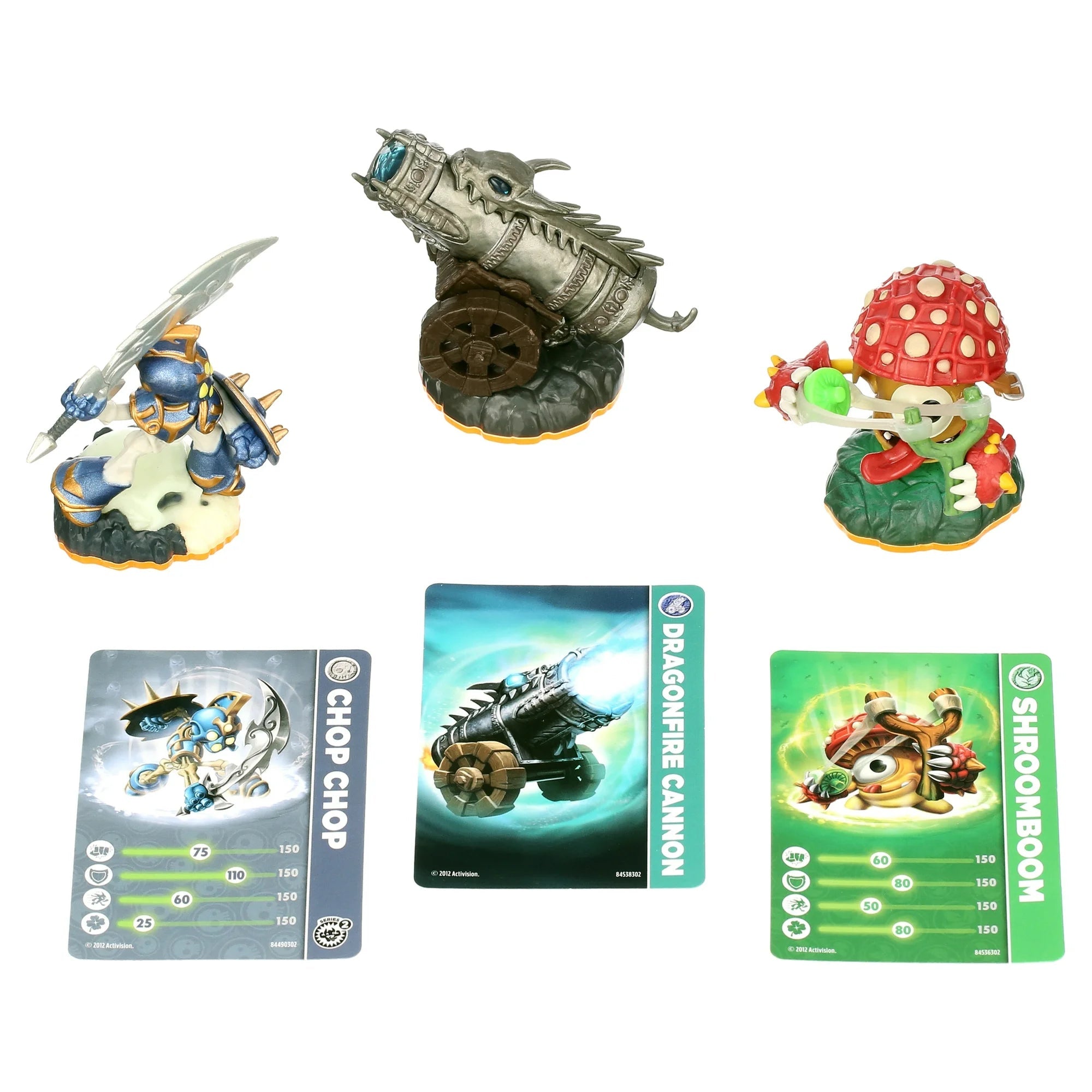 Skylanders Giants: Battle Pack #1 (Chop Chop, Dragonfire Cannon, Shroomboom - Universal) Toys & Games - DailySale