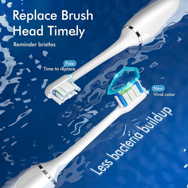 Slicoo Sonic Electric Toothbrush with 4 Brush Heads Beauty & Personal Care - DailySale