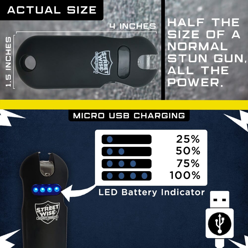 SMART 24,000,000* Keychain Stun Gun Tactical - DailySale