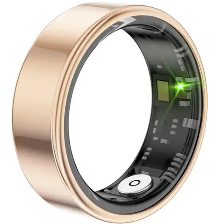 Smart Ring Fitness Assistant Rings Gold 7 - DailySale