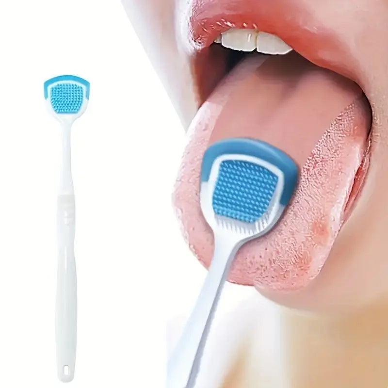 Soft Silicone Tongue Scraper Cleaning Toothbrush Beauty & Personal Care - DailySale