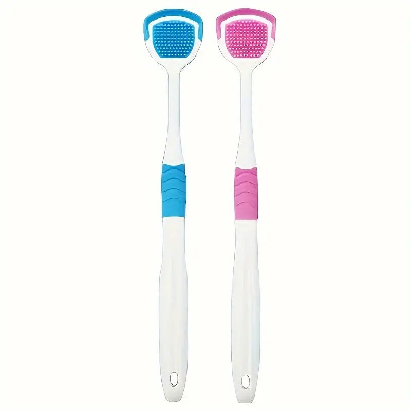 Soft Silicone Tongue Scraper Cleaning Toothbrush Beauty & Personal Care - DailySale