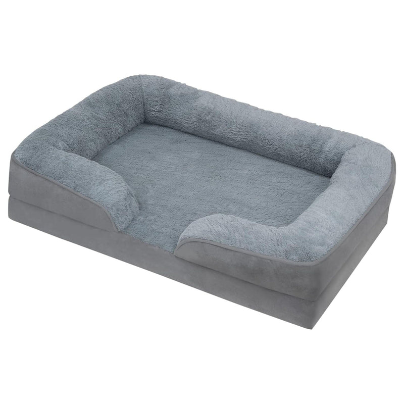 Soft Warm Plush Puppy Cozy Nest Sofa Non-Slip Bed Cushion Mat Pet Supplies - DailySale