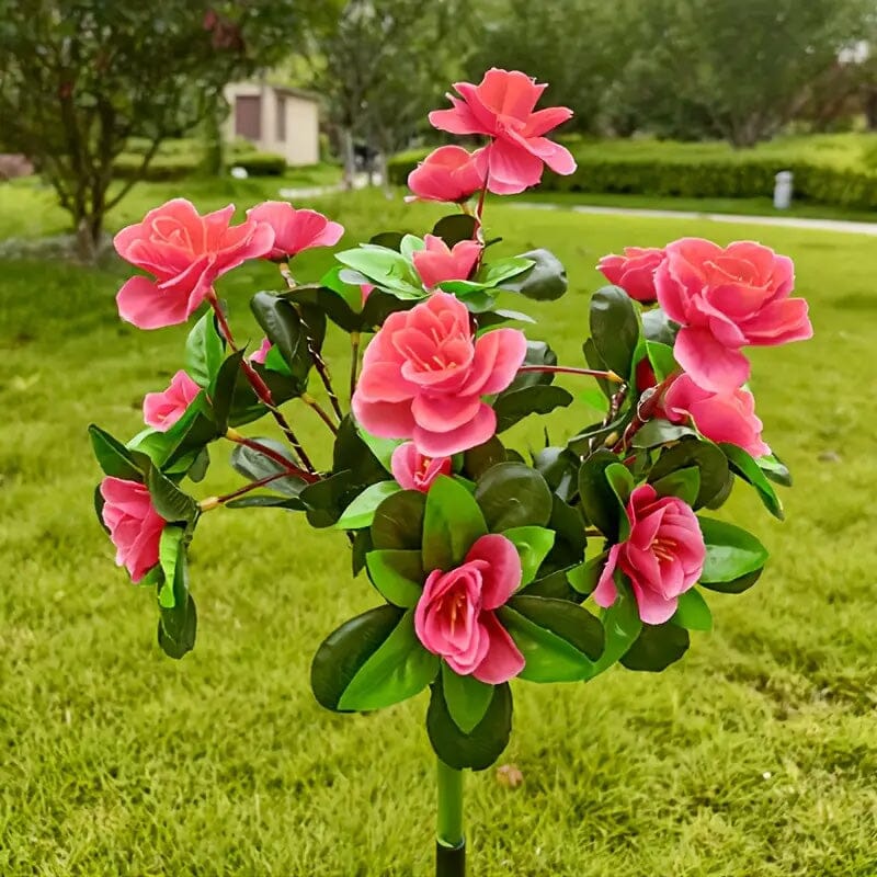 Solar-Powered Camellia Tree Lights Outdoor Lighting - DailySale