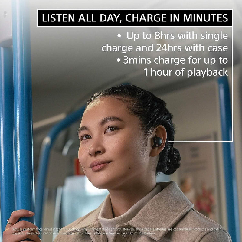 Sony WF-1000XM5 The Best Truly Wireless Bluetooth Noise Canceling Headphones (Refurbished) Headphones - DailySale