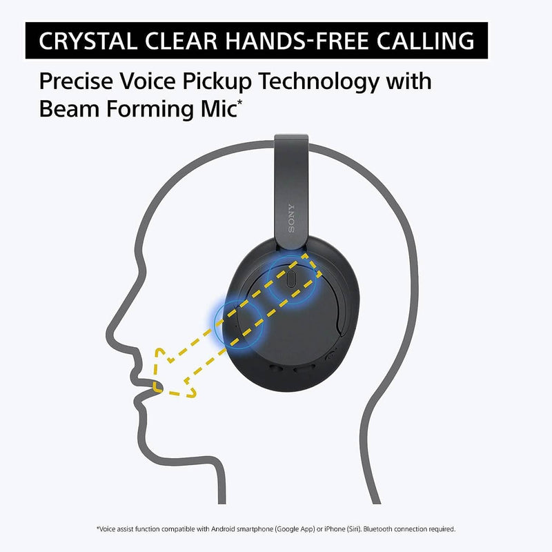 Sony WH-CH720N Noise Canceling Wireless Bluetooth Headphones (Refurbished) Headphones - DailySale