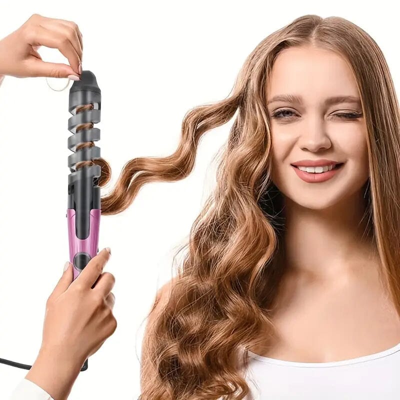 Spiral Curl Professional Hair Curling Wand Beauty & Personal Care - DailySale