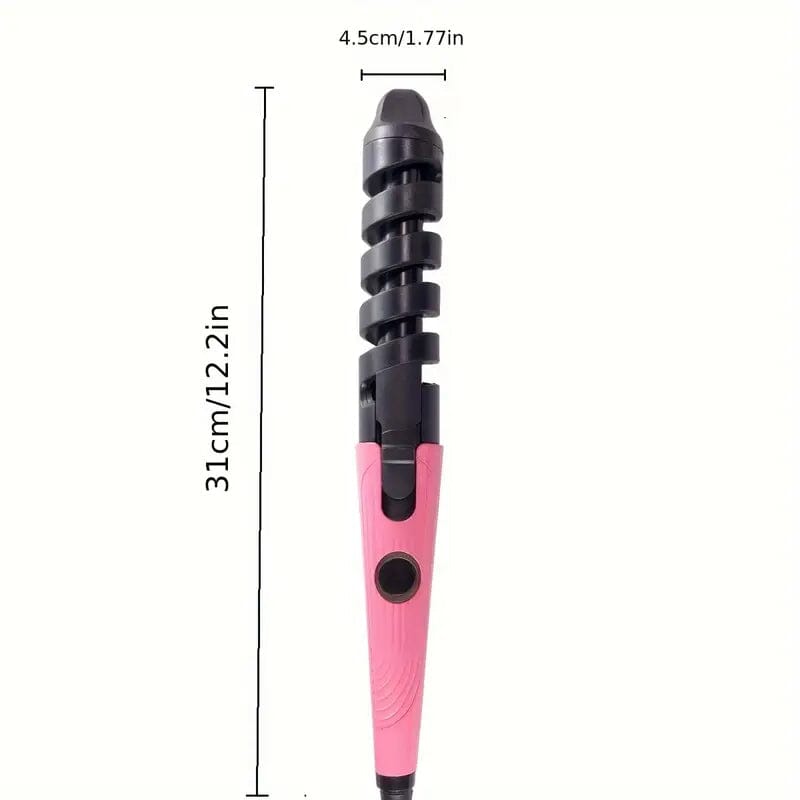 Spiral Curl Professional Hair Curling Wand Beauty & Personal Care - DailySale