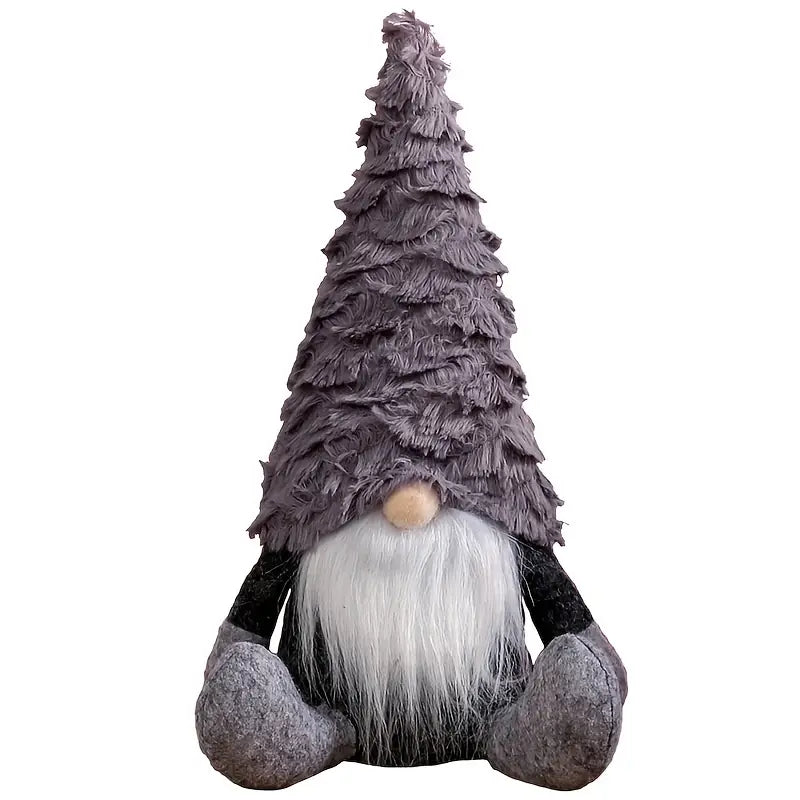 Spiral Hair Christmas Rudolph Pendant Holiday Decor & Apparel Gray - DailySale