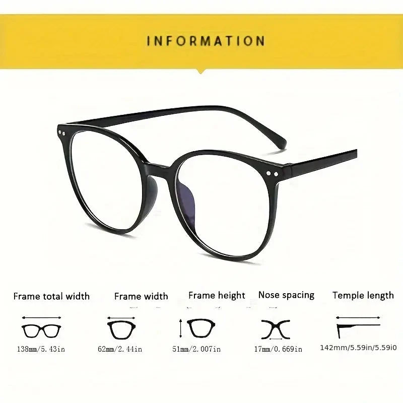 Square Anti-Blue Light Glasses - Lightweight and Comfortable Wellness - DailySale