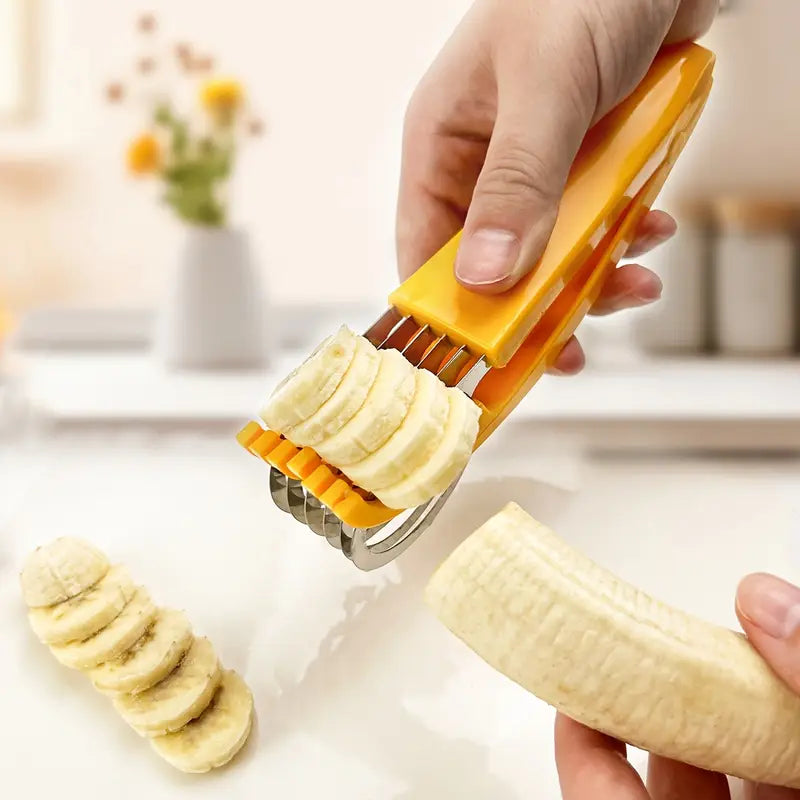 Stainless Steel Banana & Cucumber Slicer Kitchen Tools & Gadgets - DailySale