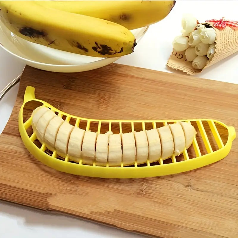 Stainless Steel Blade Banana Slicer Kitchen Tools & Gadgets - DailySale