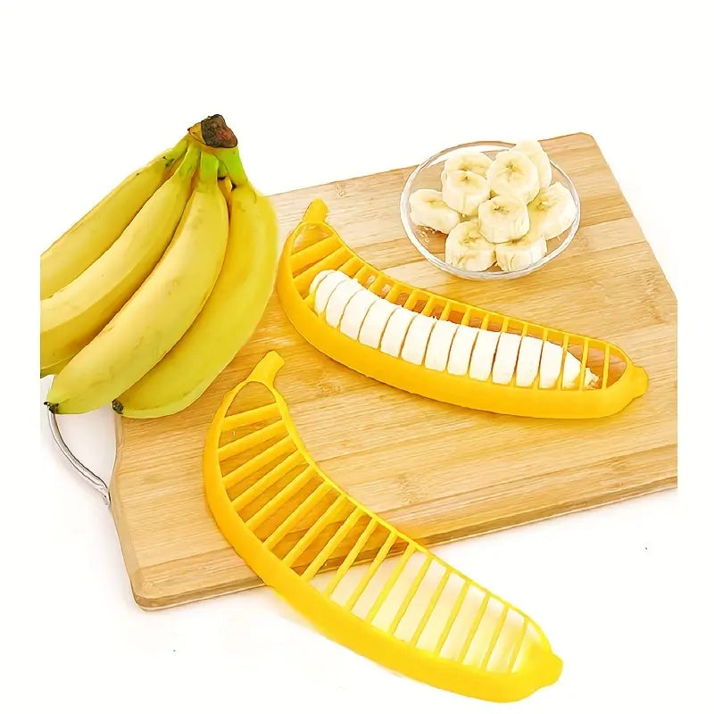 Stainless Steel Blade Banana Slicer Kitchen Tools & Gadgets - DailySale