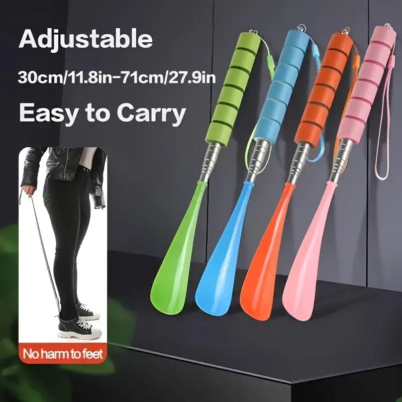 Stainless Steel Extendable Telescopic Shoe Horn Women's Shoes & Accessories - DailySale