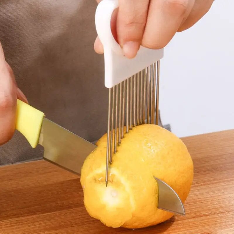 Stainless Steel Onion Needle Fork Vegetable Fruit Slicer Kitchen Tools & Gadgets - DailySale