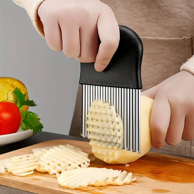 Stainless Steel Versatile Crinkle Cutter Kitchen Tools & Gadgets - DailySale