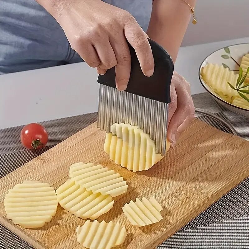 Stainless Steel Versatile Crinkle Cutter Kitchen Tools & Gadgets - DailySale