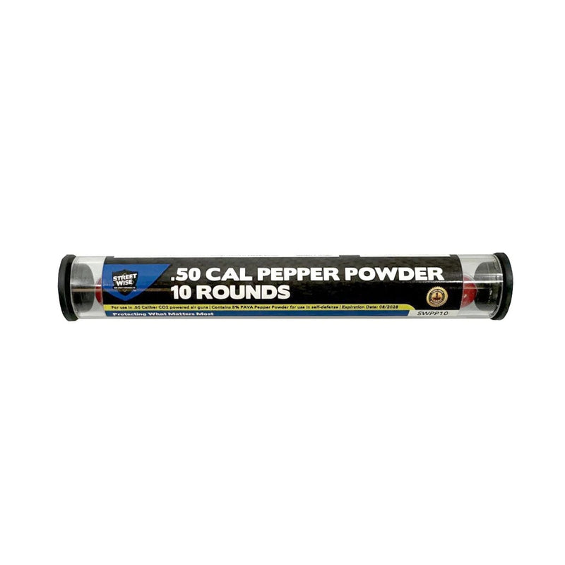 Streetwise The Heat Pepper Launcher .50 Cal 5% PAVA Pepper Ball 10 Rounds Tactical Pepper Ball - DailySale