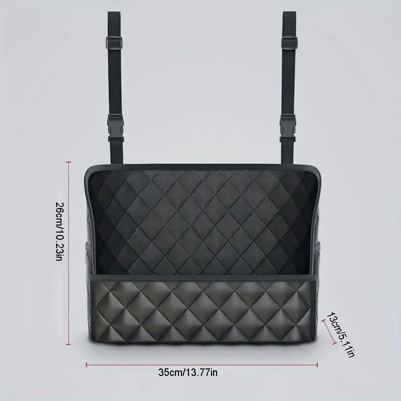 Stylish PU Leather Handbag Car-Mounted Storage Bag Automotive - DailySale