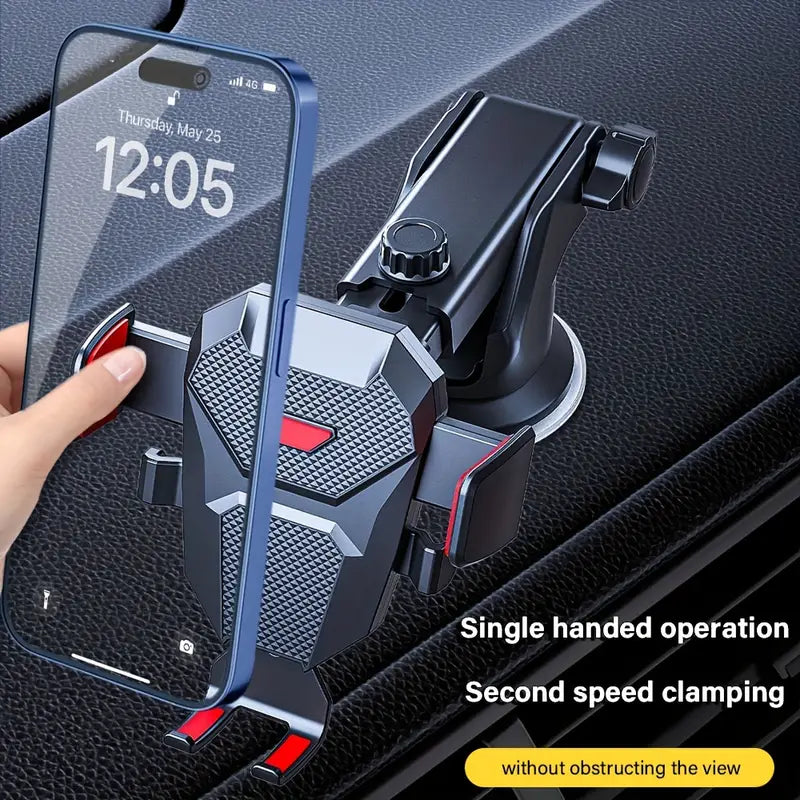 Sucker Car Phone Holder Mount Stand For GPS Mobile Support Automotive - DailySale