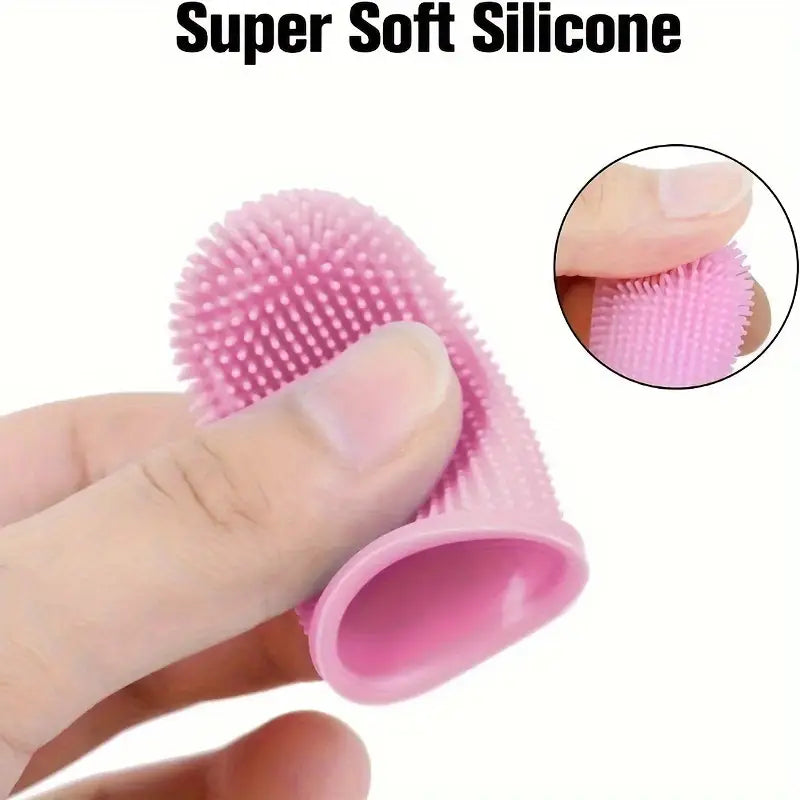 Super Soft Silicone Toothbrush for Dog or Cat's Teeth Pet Supplies - DailySale