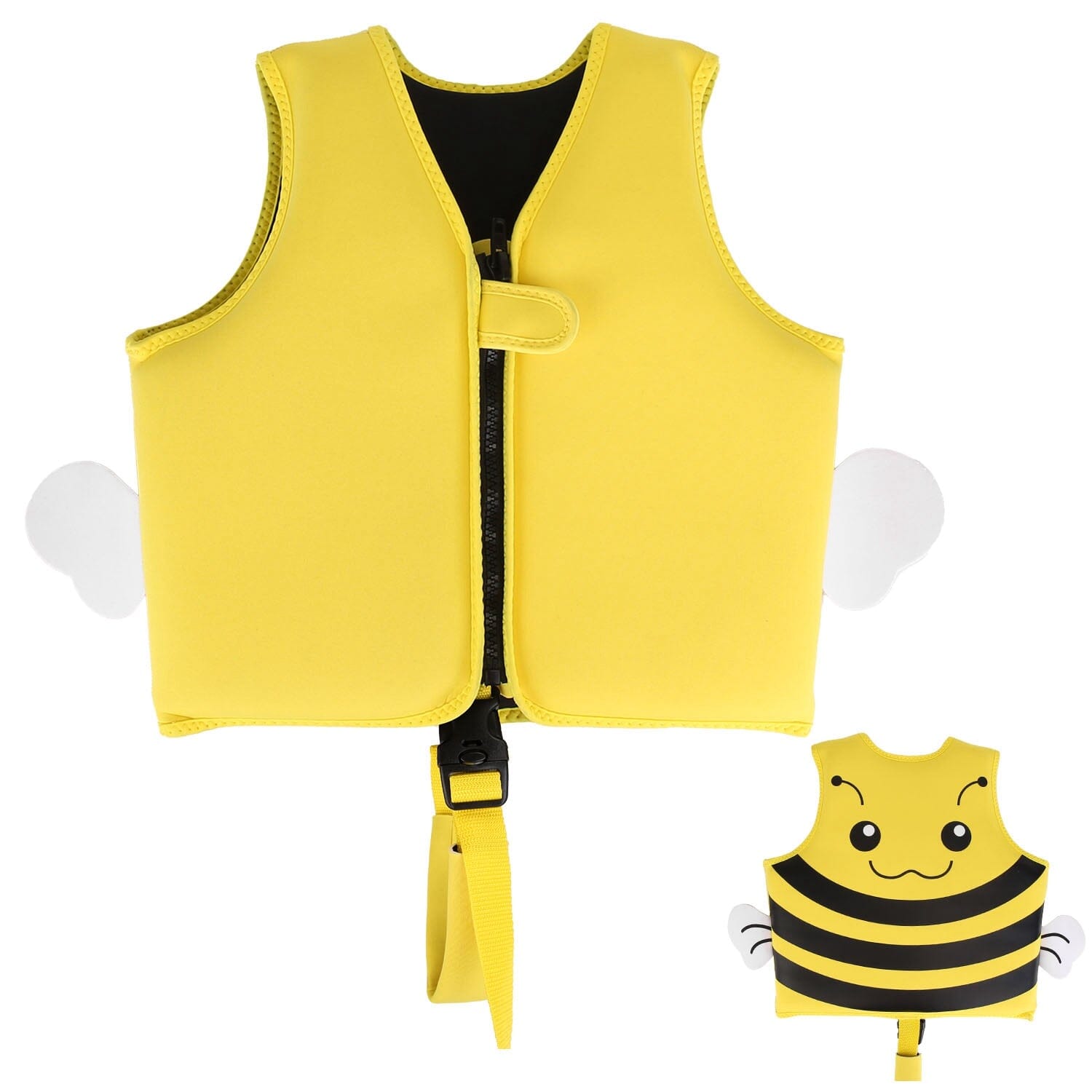 Swim Vest for Kids Float Jacket with Adjustable Crotch Strap Sports & Outdoors - DailySale