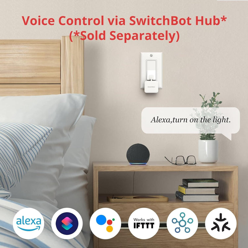 SwitchBot Smart Switch Button Pusher Smart Home & Security - DailySale