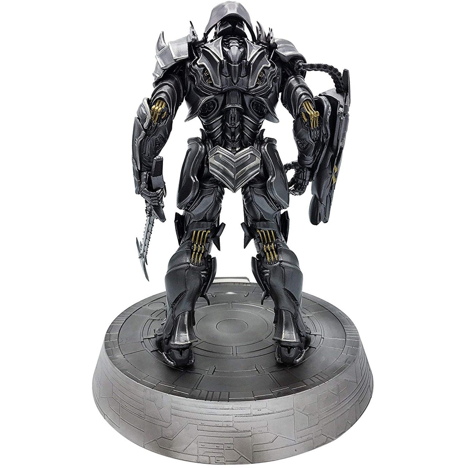 Swordfish SFT-PD1000M Transformers: Licensed Statue Phone Dock Megatron Charging Station - Fits All Phones with up to 6-in Screen Size (Gray) Mobile Accessories - DailySale