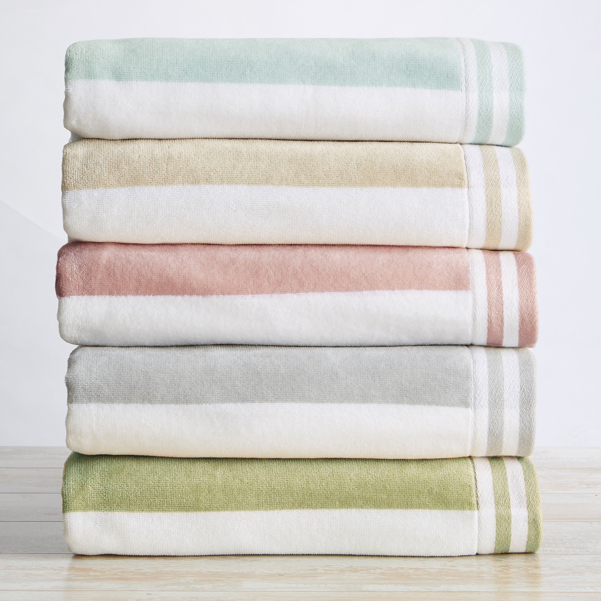 Striped Cabana Beach Towel - Edgartown Collection