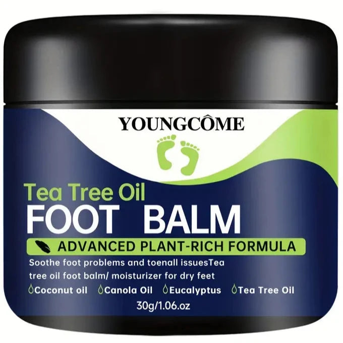 Tea Tree Oil Foot Balm Moisturizer for Dry Feet Beauty & Personal Care - DailySale