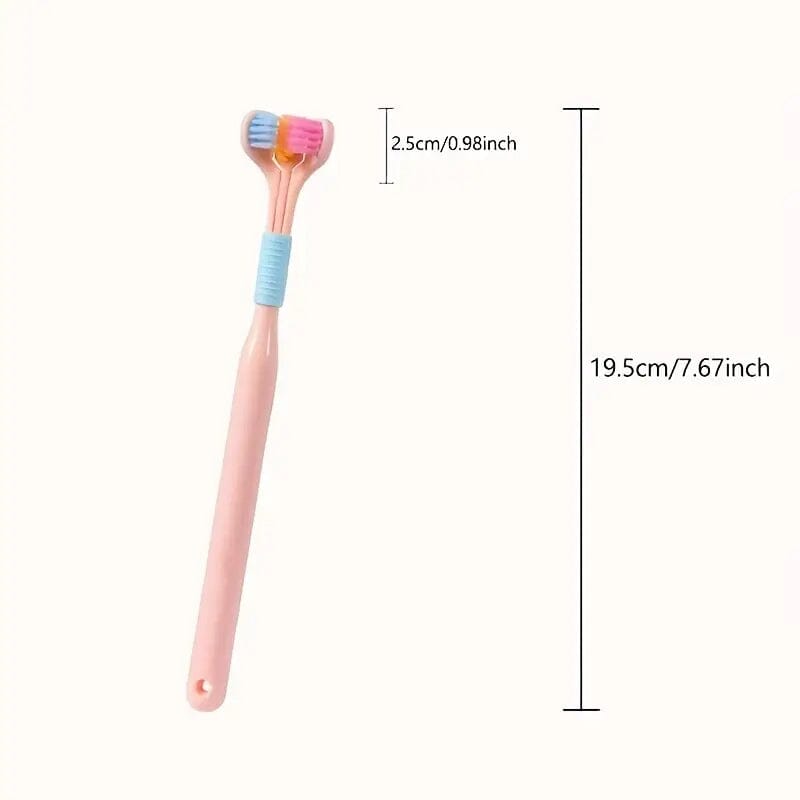 Threesided Soft Bristle Toothbrush Beauty & Personal Care - DailySale