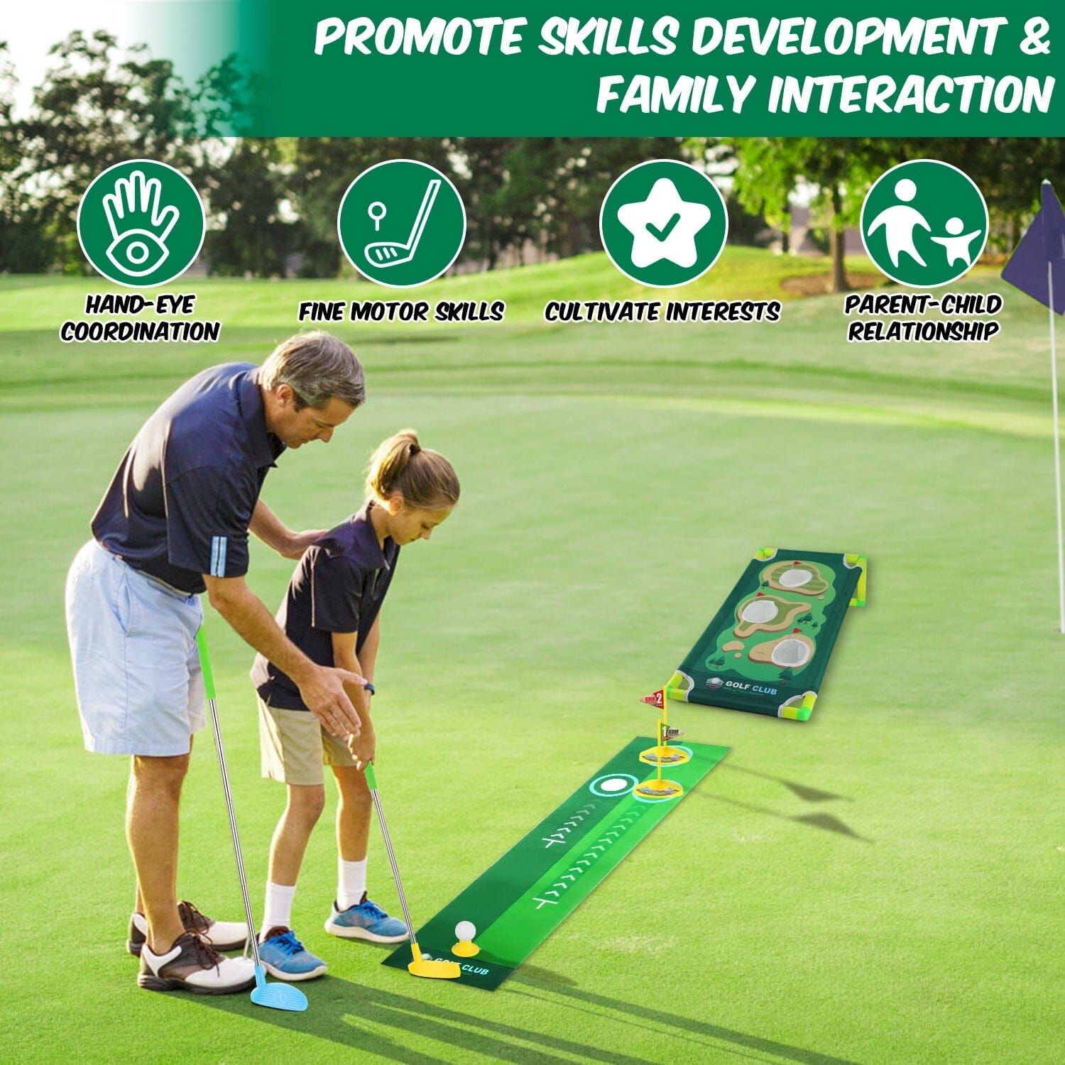 Toddler Golf Club Toy Set Toys & Games - DailySale