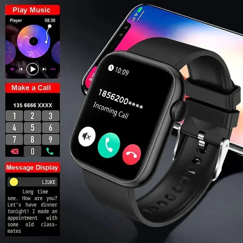 Touch Screen Dual Band Smartwatch Smart Watches - DailySale