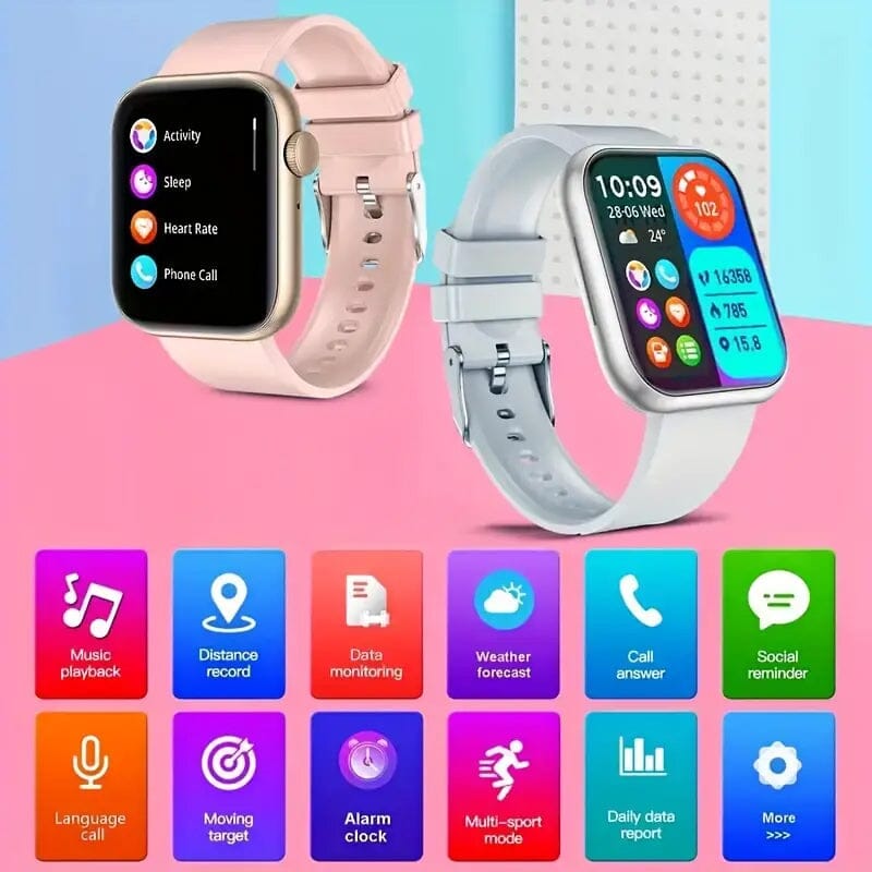 Touch Screen Dual Band Smartwatch Smart Watches - DailySale