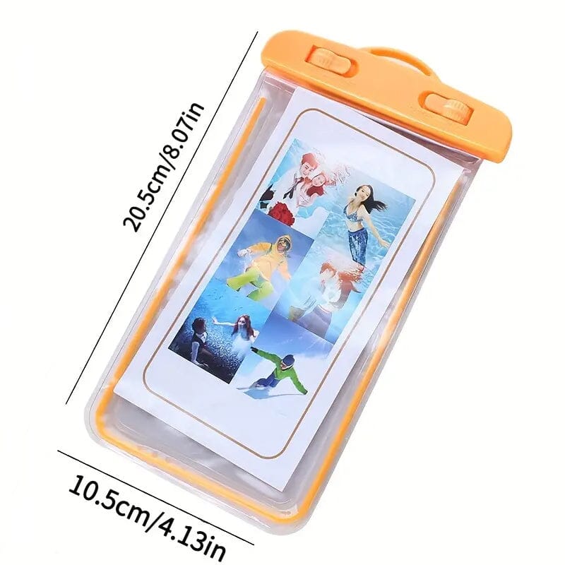 Transparent Luminous Phone Dry Bag Mobile Accessories - DailySale