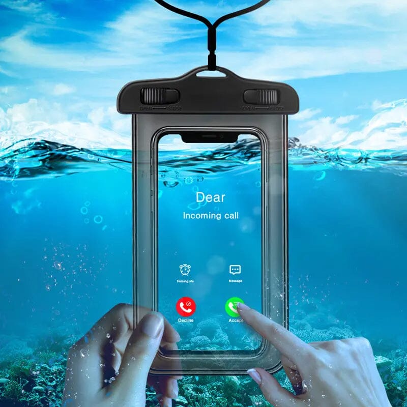 Transparent Luminous Phone Dry Bag Mobile Accessories - DailySale