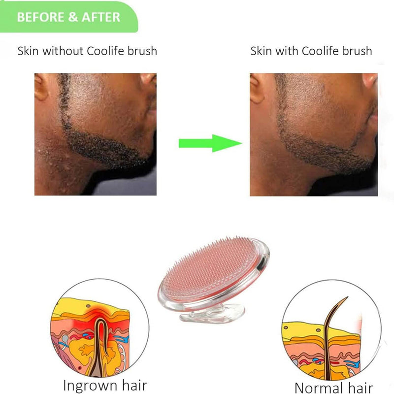 Transparent Silicone Shampoo Brush Scalp Massager Smoothing Comb Wellness - DailySale